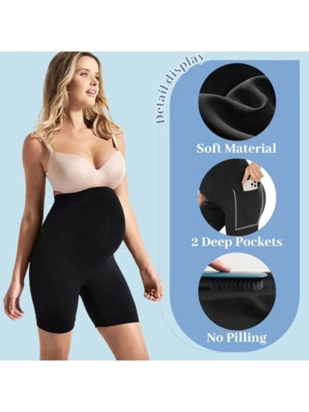 Maternity Biker Shorts 8